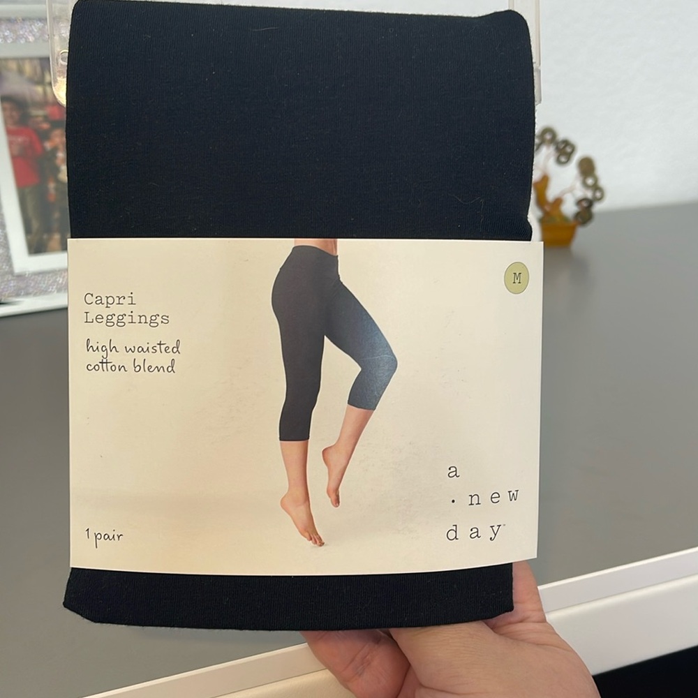 A New Day Black high waisted Leggings